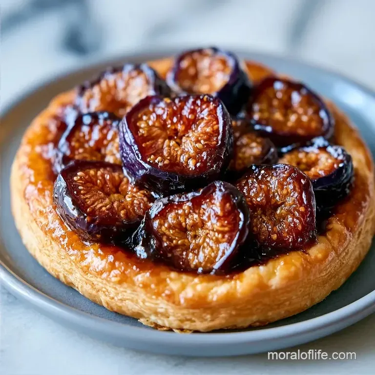 Fig Tarte Tatin with Fresh Figs