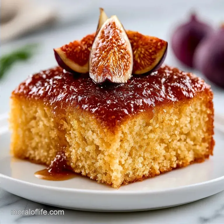 Tender Fig Cake Recipe with Fresh Figs