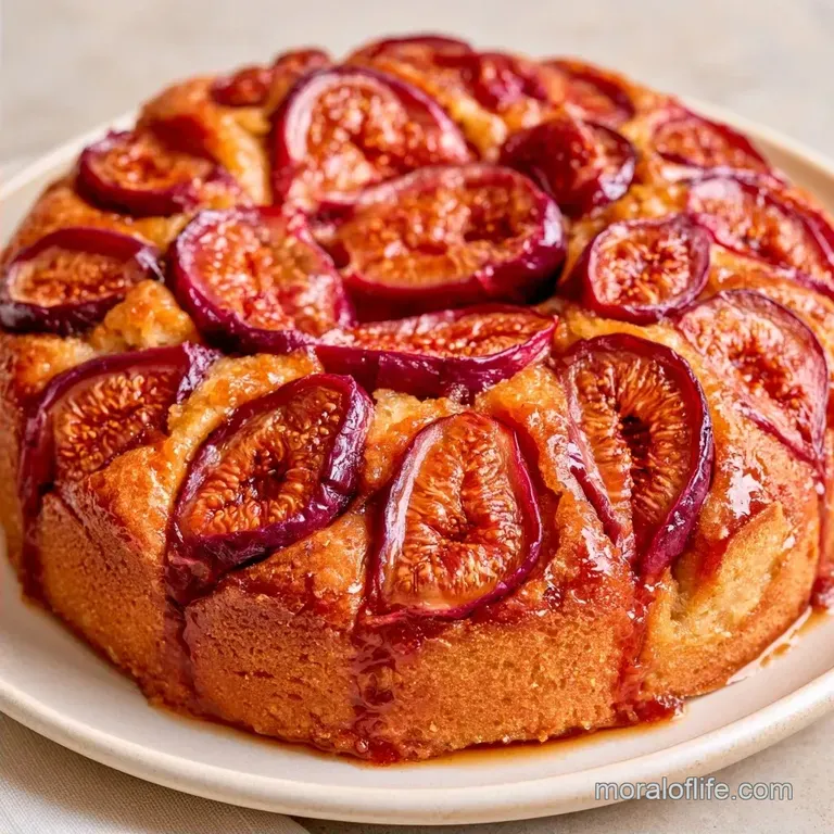 Fresh Fig Yogurt Cake with Greek Yogurt