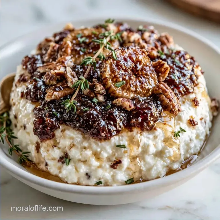 Goat Cheese Fig Appetizer with Toasted Pecans