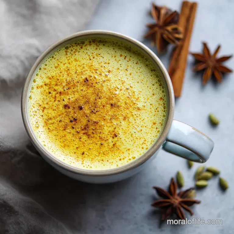 Golden Milk Latte: Warming Turmeric and Spices
