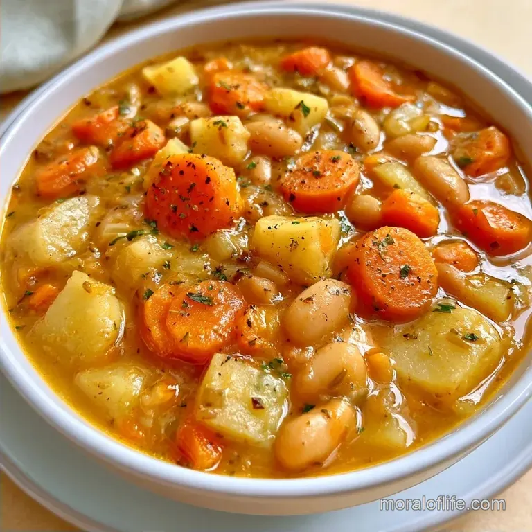 Healthy Crock Pot Vegetable Soup with Potatoes