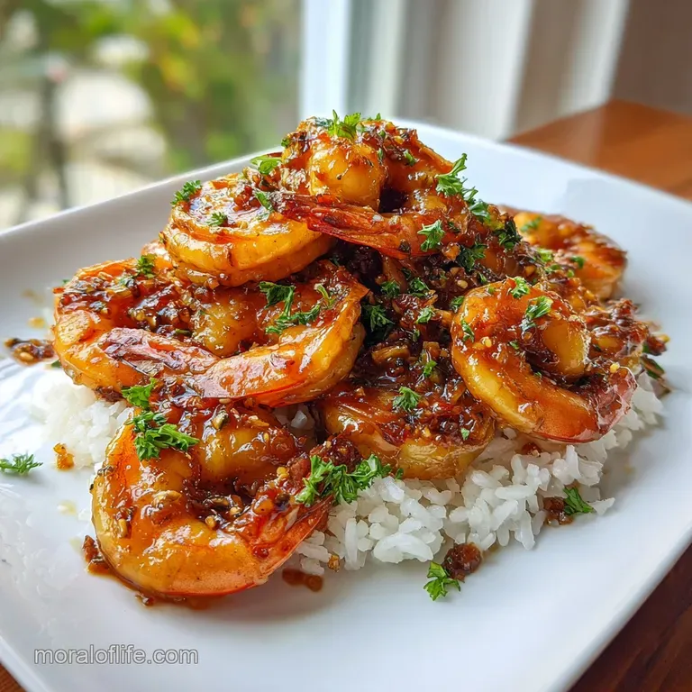 HighProtein Honey Garlic Shrimp Recipe