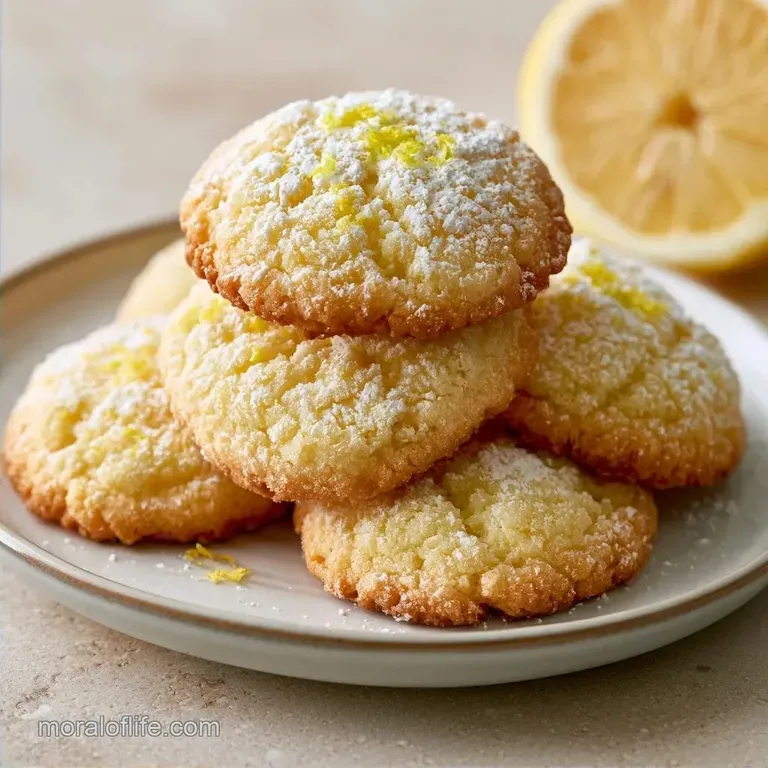 Melt-in-Your-Mouth Lemon Butter Cookies