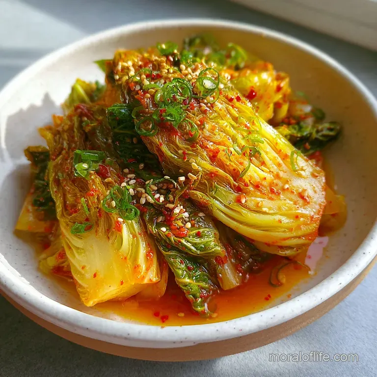 Korean Cabbage Kimchi Recipe