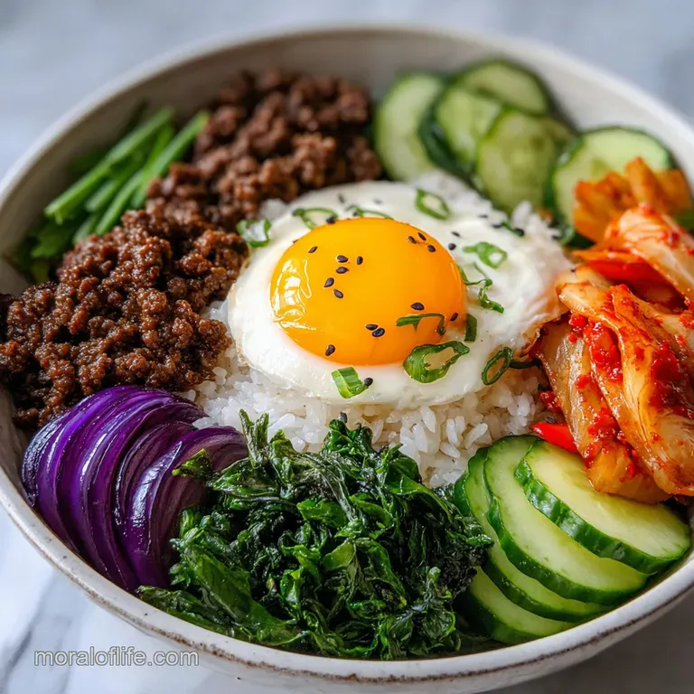 Korean Ground Beef Bowl Recipe