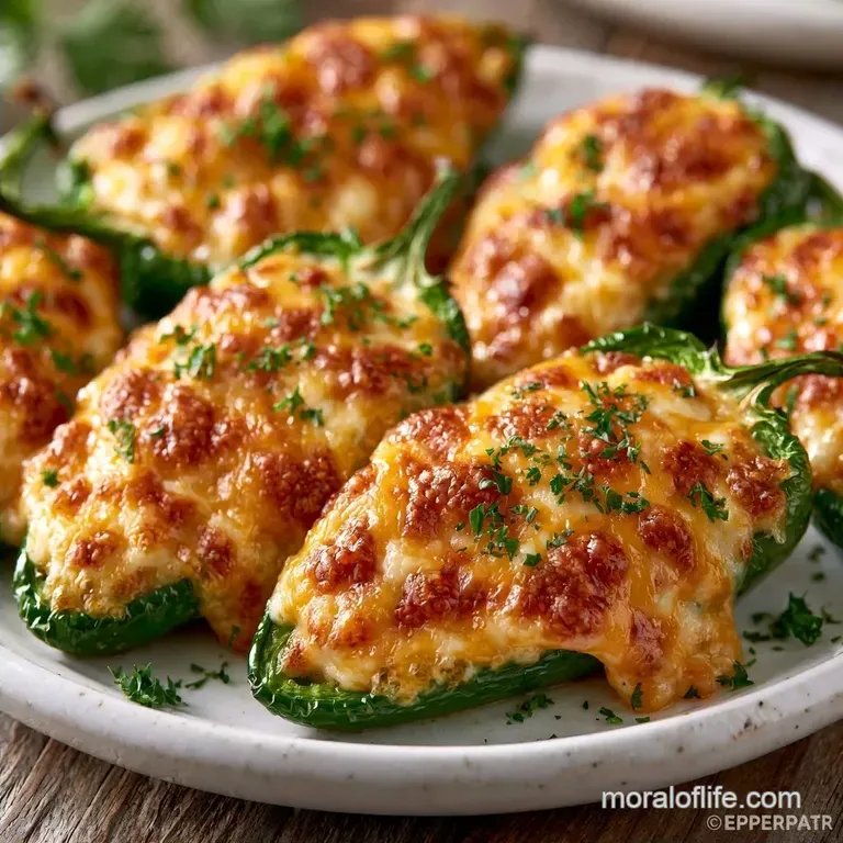 Low Calorie Baked Jalapeno Poppers with Greek Yogurt