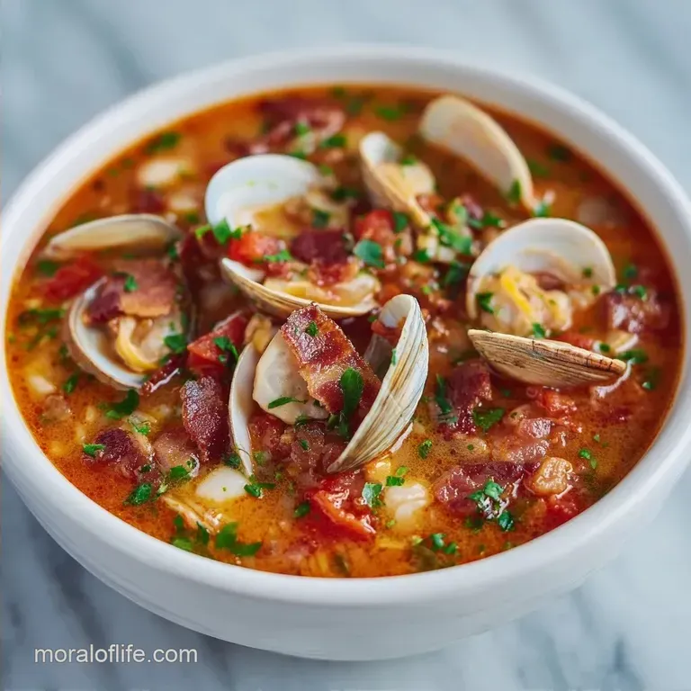 Manhattan Clam Chowder: Hearty and Smoky
