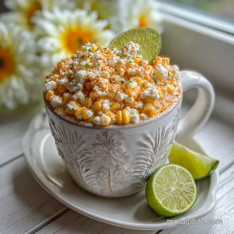 Mexican Street Corn in a Cup: Creamy & Zesty