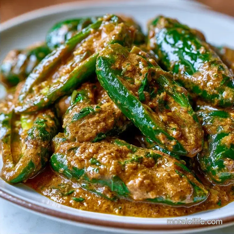 Mirchi Salan Curried Jalapeno Peppers