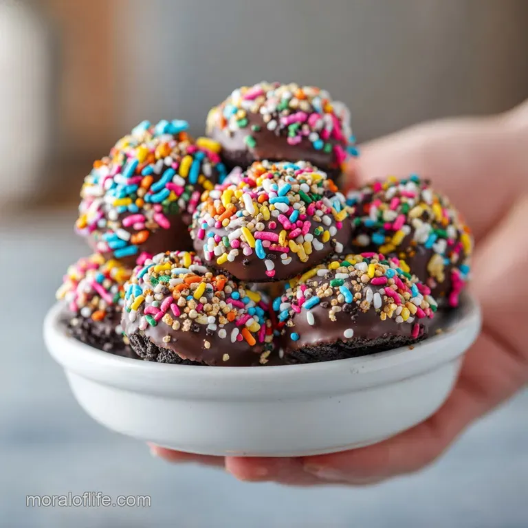 No Bake Oreo Chocolate Balls: Fudgy and Rich