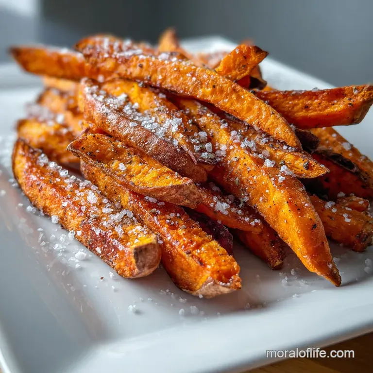 Crispy Oven Baked Sweet Potato Fries