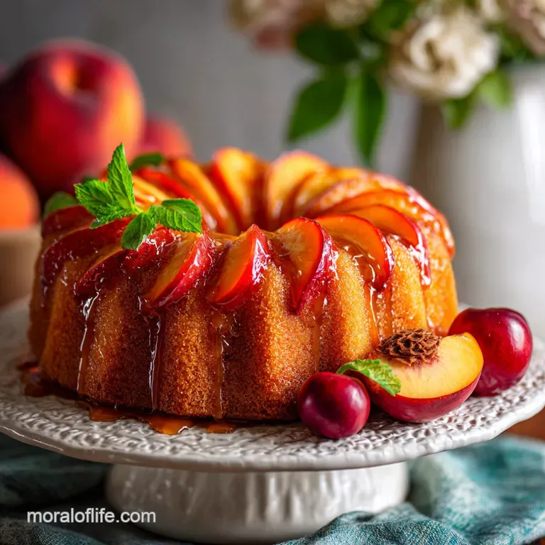 Peach Pound Cake