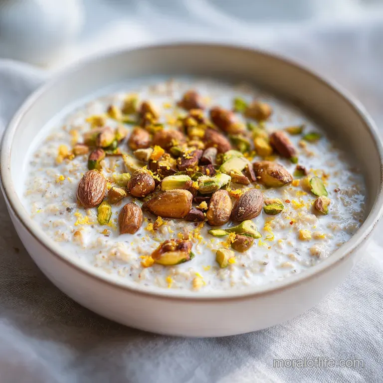 Pistachio Oatmeal Coconut Recipe