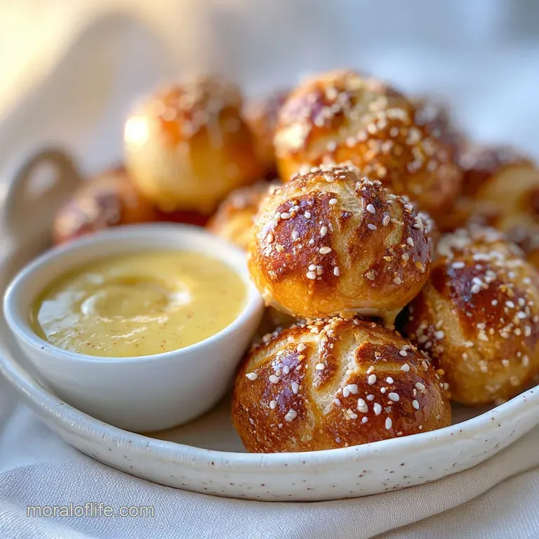 Warm pretzel, glistening mustard drizzle, flaky salt, plated with a petite dish of creamy, rich honey mustard for dipping.