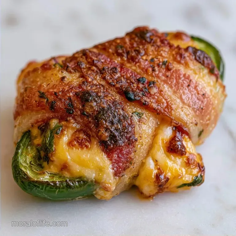 Quick Air Fryer Jalapeno Poppers with Bacon