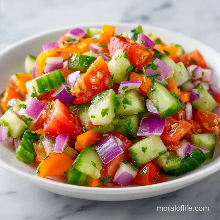 Quick Indian Summer Salad: Zesty and Crunchy