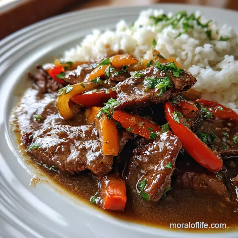 Pepper Steak: Velvety Beef Stir Fry