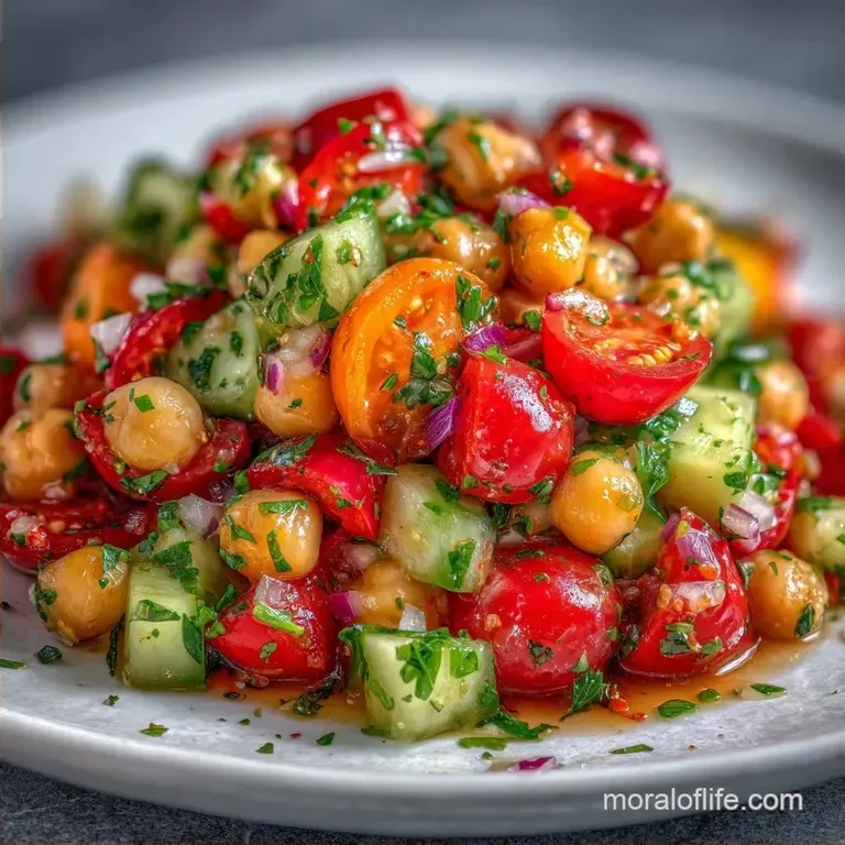 Quick Summer Veggie Salad: Zesty and Crisp