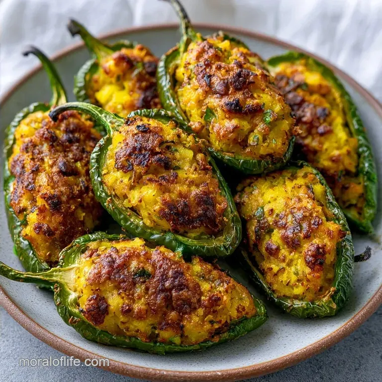 Crispy Samosa Jalapeno Poppers