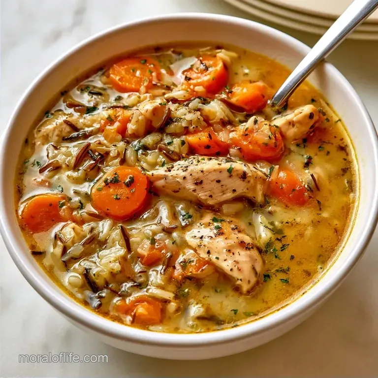 Hearty Slow Cooker Chicken and Wild Rice