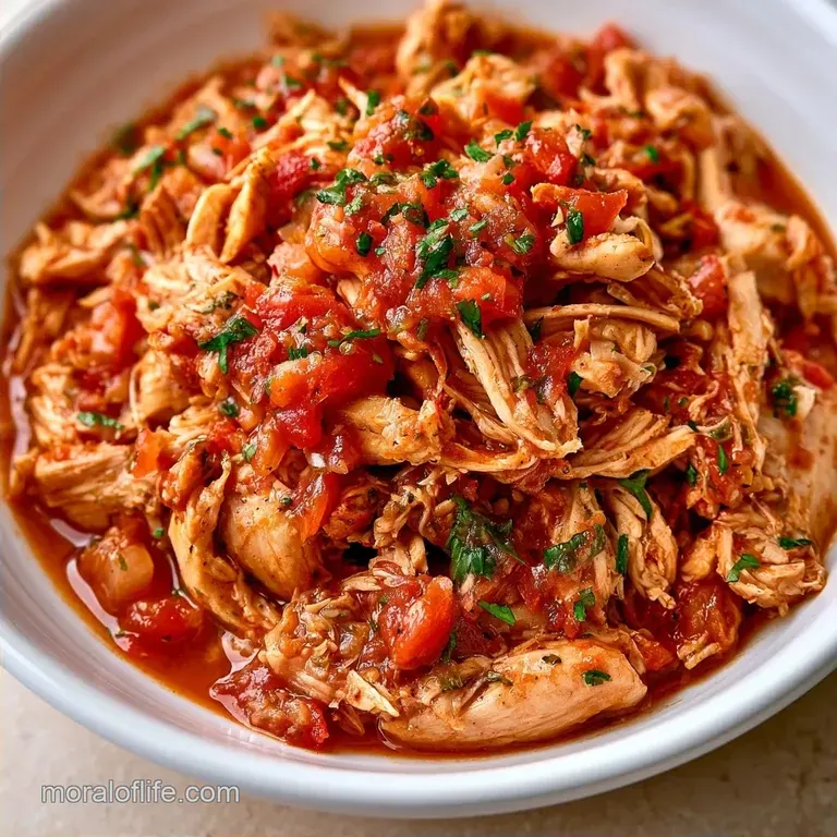 Slow Cooker Salsa Chicken with Thighs