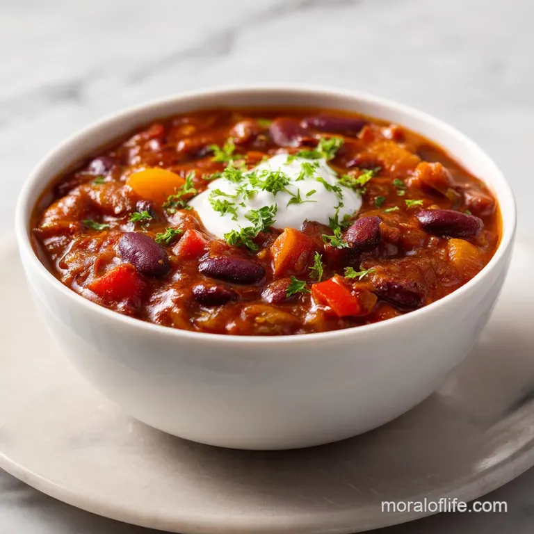 Slow Cooker Sweet Potato Chili: Smoky and Hearty