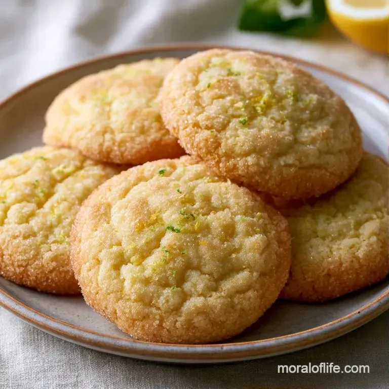 A neat stack of pale yellow citrus treats drizzled with glossy white glaze and topped with a fresh lemon slice.
