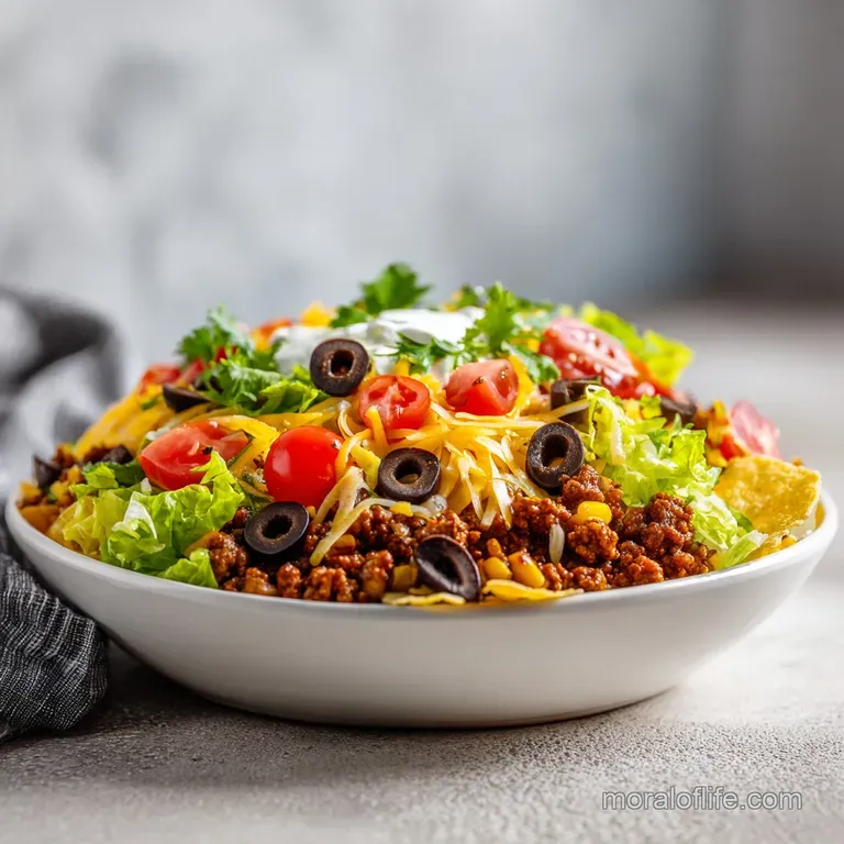Traditional Taco Salad Bowl