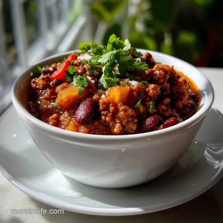Vegan Chili Recipe: Mahogany-Colored Feast